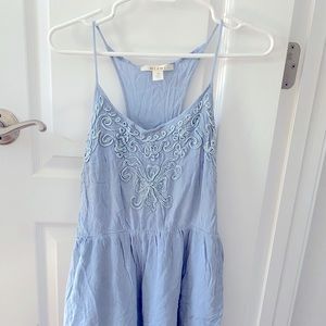Blue dress